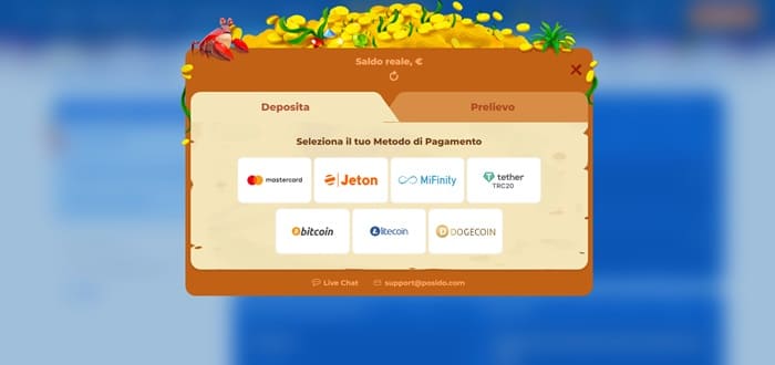 Depositi al casinò online